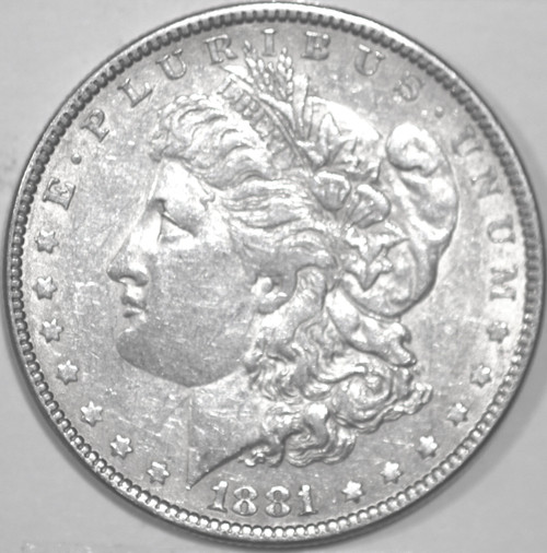 1881-P Morgan Dollar, King of US Coin Collecting [SN01]