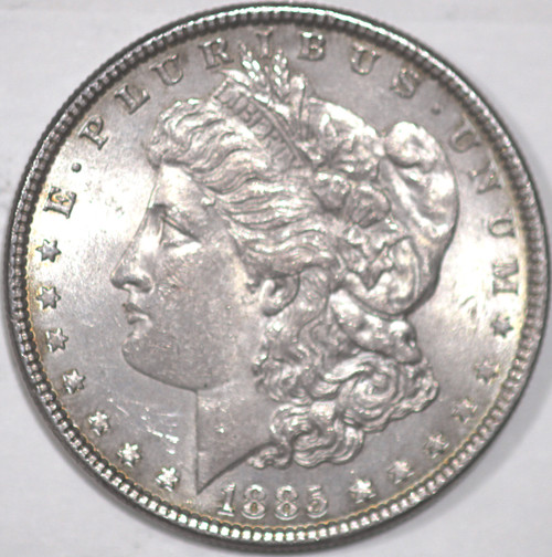 1885-P Morgan Dollar, King of US Coin Collecting [SN01]