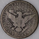 1907-O Barber Half Dollar 90% Silver. You will receive the coin shown [SN01]
