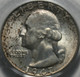1947-D Washington 90% Silver Quarter Certified by PCGS as Uncirculated MS65
