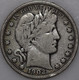 1902-O Barber Half Dollar 90% Silver, Over 100 Years Old As Shown [SN02]
