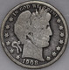 1908-O Barber Half Dollar 90% Silver, Over 100 Years Old As Shown [SN02]