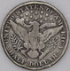 1910-P Barber Half Dollar 90% Silver, Over 100 Years Old As Shown [SN01]