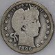 1896-O Barber Quarter 90% Silver Over 100 years Old As Shown [SN02]