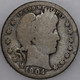 1904-O Barber Quarter, 90% Silver Over 100 years Old As Shown [SN01]