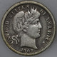 1908-P Barber Dime 90% Silver, 100+ years Old As Shown [SN03]