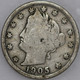 1905-P Liberty Nickel, aka V Nickel, 100+ Years Old As Shown [SN03]