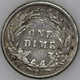 1908-D Barber Dime 90% Silver, 100+ years Old As Shown [SN03]