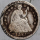 1853-O Seated Liberty Half Dime from the 1800's As Shown [SN01]