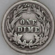1914-P Barber Dime 90% Silver, 100+ years Old As Shown [SN02]