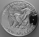 1974-S Eisenhower Dollar 40% Silver Proof Nice no problem coin