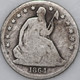 1864-S Seated Liberty Half Dollar 90% Silver As Shown [SN01]