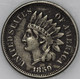 1859-P Indian Cent Copper/Nickel Over 100 years old As Shown [SN01]