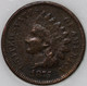 1875-P Indian Cent Over 100 years old As Shown [SN02]