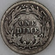 1908-P Barber Dime 90% Silver, 100+ years Old As Shown [SN01]