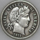 1911-P Barber Dime 90% Silver, 100+ years Old As Shown [SN05]