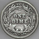 1907-O Barber Dime 90% Silver, 100+ years Old As Shown [SN02]