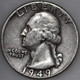 1949-P Washington Quarter 90% Silver As Shown [SN01]