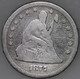 1877-P Seated Liberty Quarter 90% Silver, 100+ years Old As Shown [SN01]
