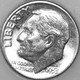 1955-D Roosevelt Dime Uncirculated BU 90% Silver