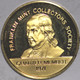 1971 Franklin Mint, 26 mm Diameter, Gold Plated 925% silver, ASW = 0.208 Ounces