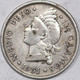 1951 Dominica 50 Centavos, 30.5 mm Diameter, 90% silver, ASW = .36 Ounces