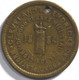1884 Token Cleveland/Hendricks One Inch Diameter As Shown