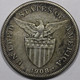 1908-S Phillipines 1 Peso 80% Silver ~1.4" Diameter ASW 16 g As Shown [SN02]