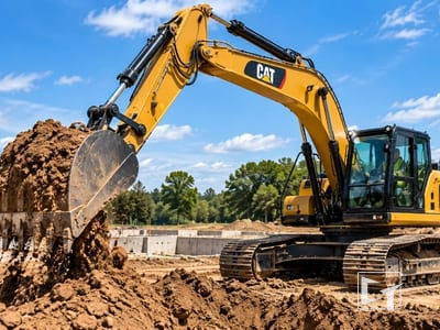 iDig 2D machine control on an excavator — utilities and drainage