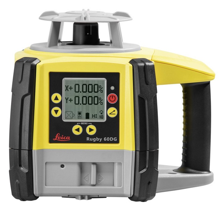 Leica Rugby 60DG dual grade rotary laser included in package 6020269-K2