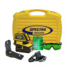 Spectra Precision LT52G-2 Point and Line Green Laser Tool with HR1220 Receiver for extended range