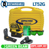 Spectra Precision LT52G-2 Point and Line Green Laser Tool with HR1220 Receiver for extended range