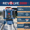 BOSCH GRL2000-40HVK REVOLVE2000 Self-Leveling Horizontal / Vertical Laser Package 