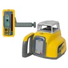 Spectra Precision HL450 digital readout receiver with its C45 rod clamp and the LL300N rotary laser, included in the LL300N-X1 PRO kit