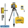 Spectra Precision LL300S-16 PRO Laser Complete Package w/ CR700 Receiver, 10ths Rod and Tripod