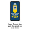 Spectra Precision Laser Remote App on a phone - free Bluetooth control of the LL1505C-2 laser from your own device
