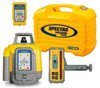Spectra Precision HV1305C-4 Horiz/Vert - Interior/Exterior RED Beam Laser Package with HL760 Receiver, Remote, Small Case and Rechargeable Batteries