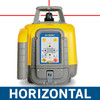 Spectra Precision HV1305C-4-NR Horiz/Vert - Interior/Exterior RED Beam Laser Package with HL760 Receiver, Small Case and Rechargeable Batteries