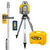 Spectra Precision LL1505C-82 Laser level Package with HR320 Receiver, Inches Rod, Tripod and Small Case - Alkaline Batteries