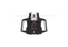Plott PRL900HT-R red beam rotary laser front view — Bluetooth dual slope grade laser for contractors