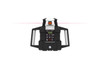 Plott PRL900HT-R red beam rotary laser front view — Bluetooth dual slope grade laser for contractors