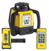 Leica Rugby 640G 6011487 Green Beam Rotary Laser with Rod Eye 120G Receiver and RC400 Remote