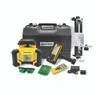 David White LM130HVG Green Beam Rotary Laser Complete Kit with LD320-TR Detector
