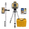 Topcon RL-HV2S Self-Leveling Dual Grade Laser Complete Kit with LS-100D Receiver, Inches Rod and Tripod / Rechargeable - 1090052-01-K2