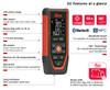 Leica DISTO D2-2 Features at a Glance 500ft Range NFC Bluetooth
