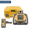 Topcon RL-H5A Self-Leveling Laser 1090051-01 with LS-110D Deluxe Receiver and Rechargeable Batteries