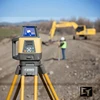Topcon RL-200 2S / PS Dual Slope Grade Laser Package, w/ LS-110D Receiver (1090041-01-2ET) Rechargeable Batteries, Inches Rod and HD Elevator Tripod