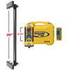 Spectra LR50W-MM Machine Receiver with RD20 Remote and MM-1 Mount Scale View — Machine Receiver in GL1425C-ExcavatorMAXX-2 Package
