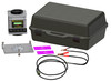 LaserLine QUAD 1000HDD complete kit with laser, mounting trivet plate, carrying case, alignment targets and power cables