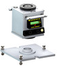 LaserLine QUAD 1000HDD laser shown above its mounting trivet plate, exploded view